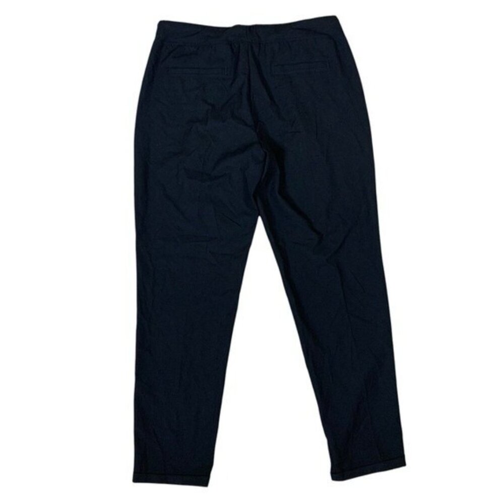 Cambio Jaqueline Black Relaxed Fit Drawstring Tapered Pants Comfort Stretch 8 - Picture 3 of 6